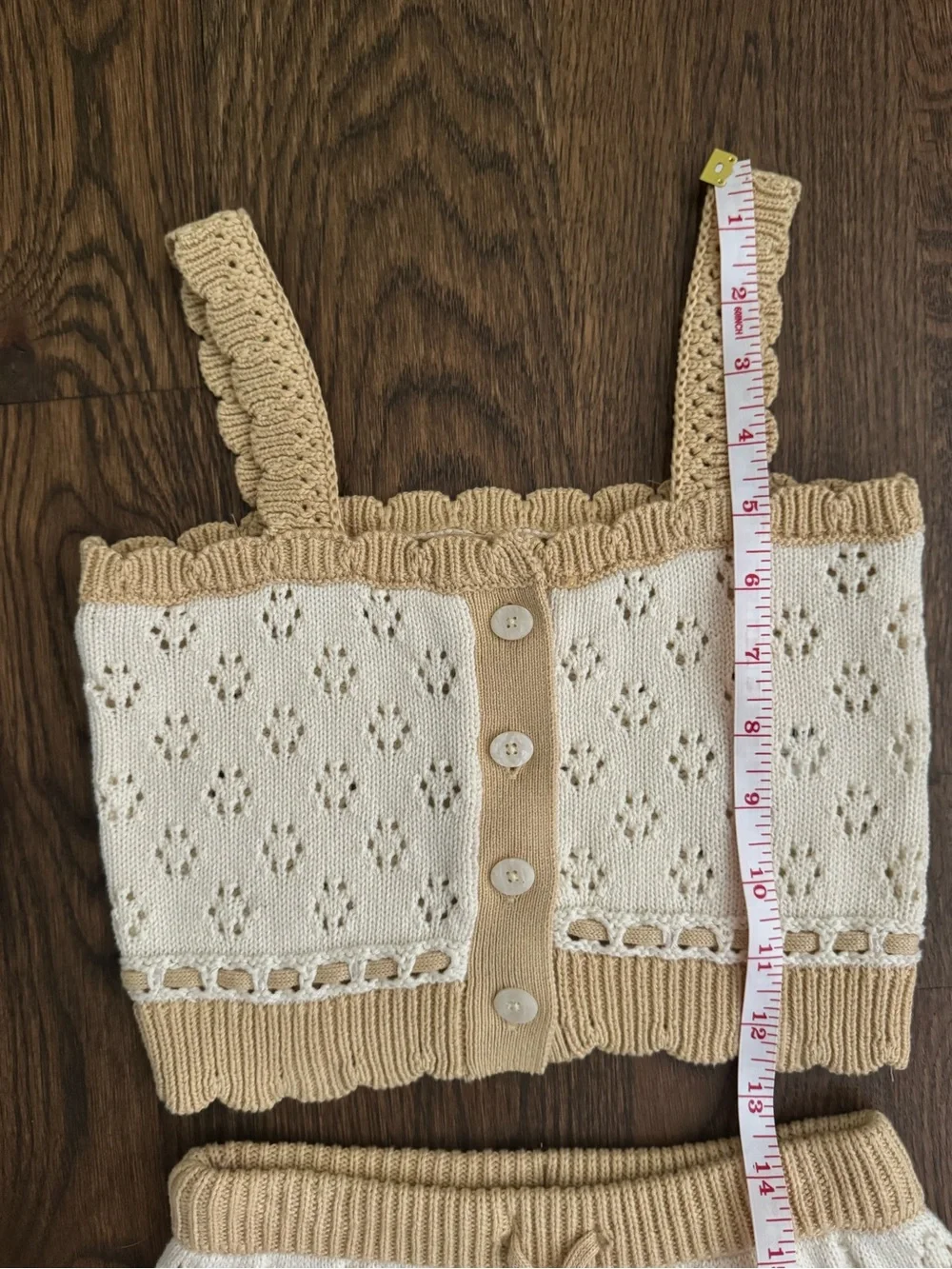 Zara Limited Edition Knit Top and Skirt size 7